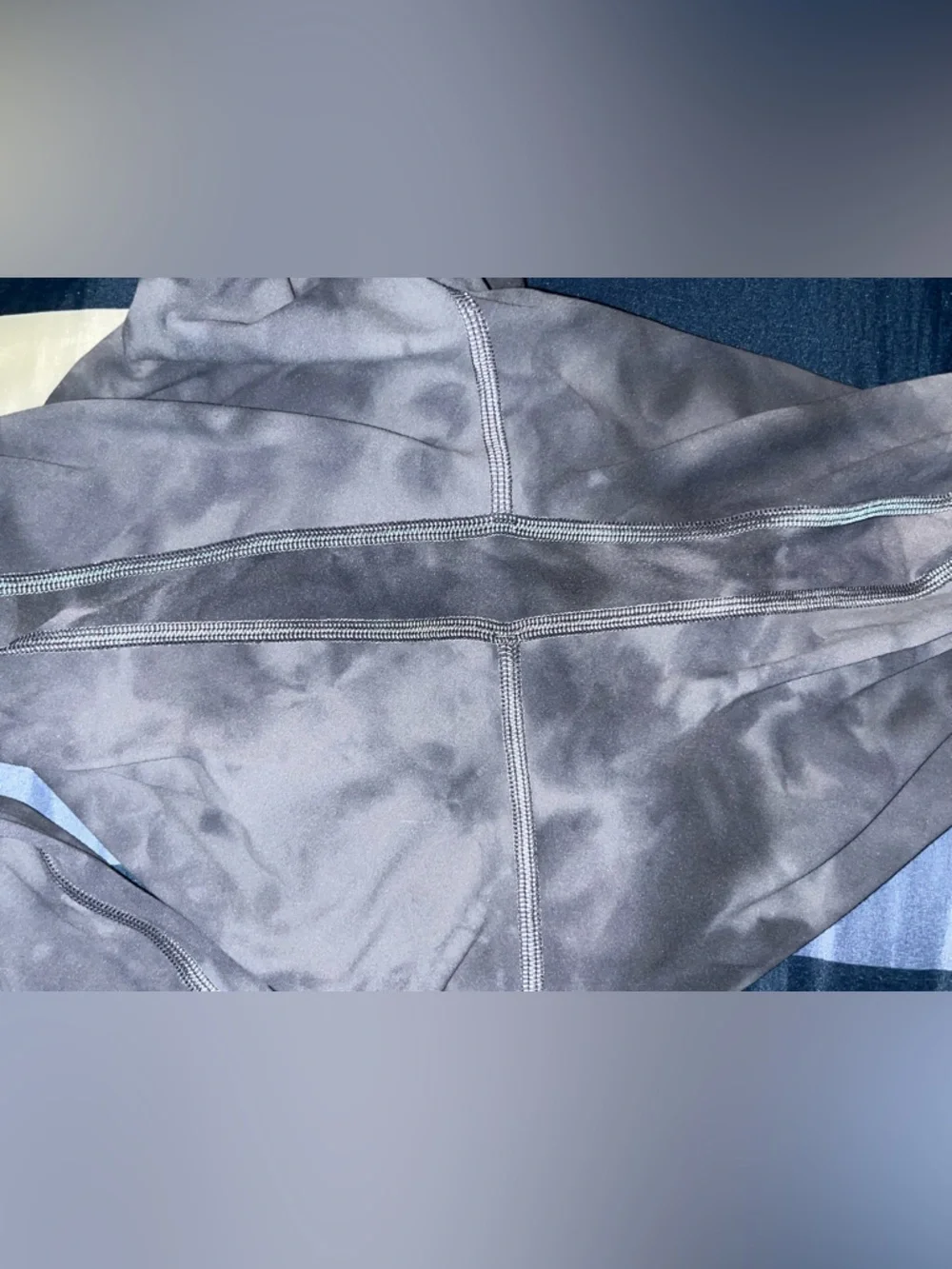 🍋EUC Lululemon Align HR Pant 28" - Diamond Dye Pitch Grey Graphite Grey - Sz 8 - Picture 8 of 14